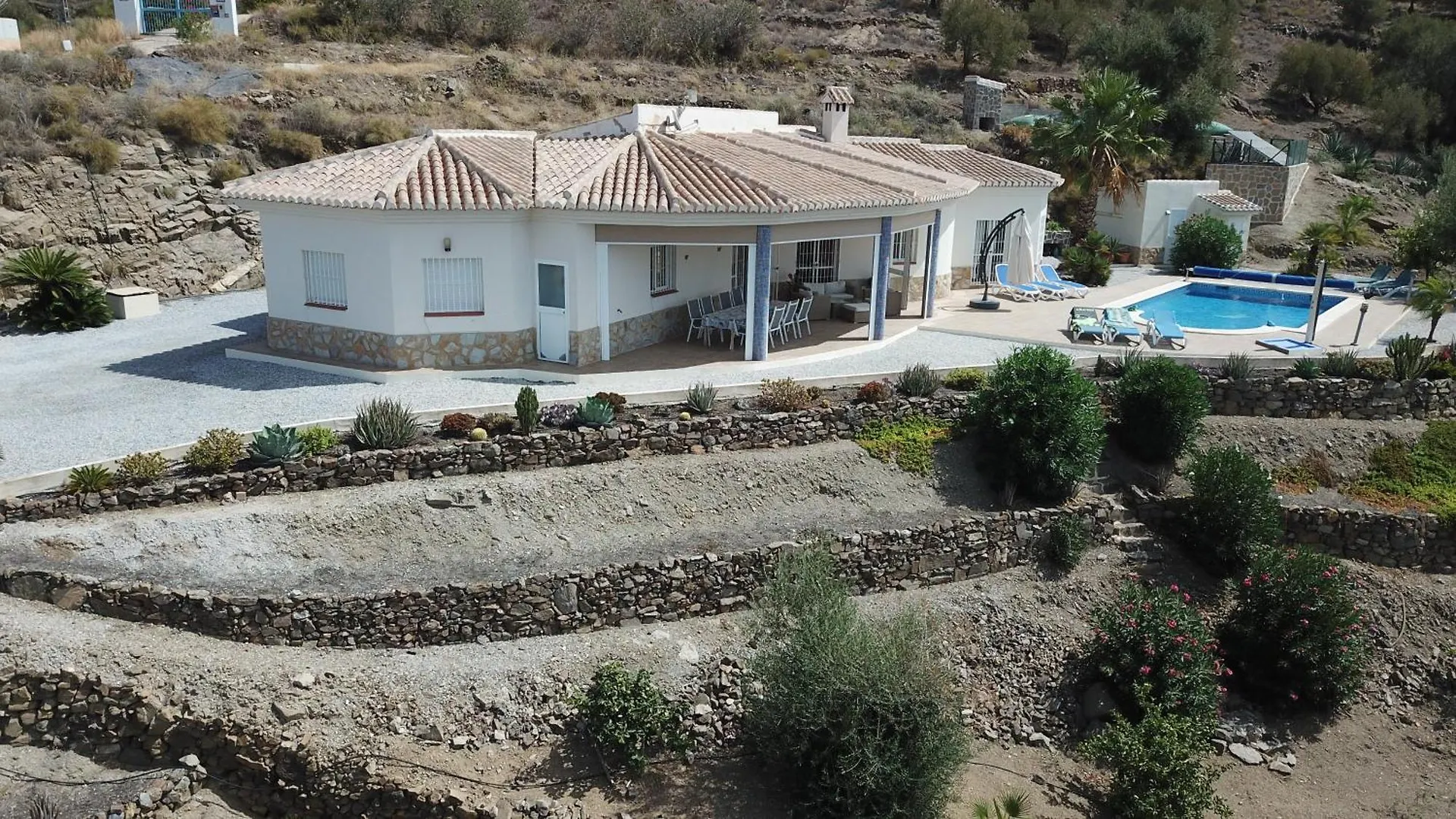 Villa Camakini With Heated Pool And Sea View Arenas  0*, Arenas (Malaga)