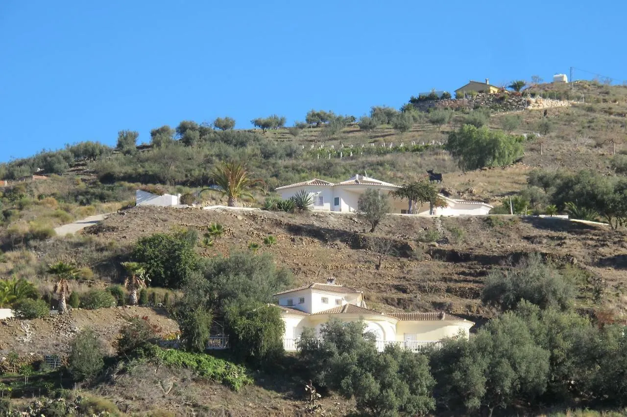 Villa Camakini With Heated Pool And Sea View Arenas  Arenas (Malaga)